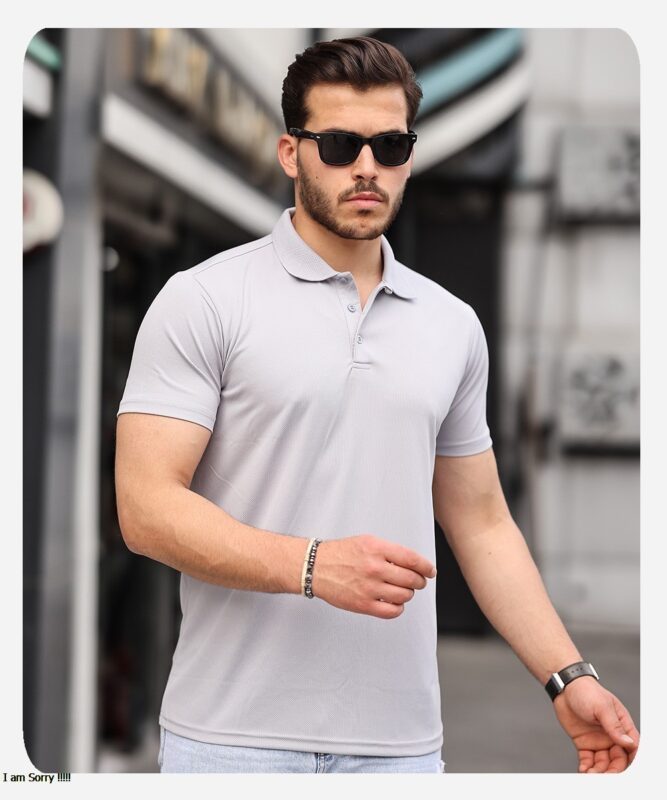 Mens Style Performans Polo Yaka Tişört